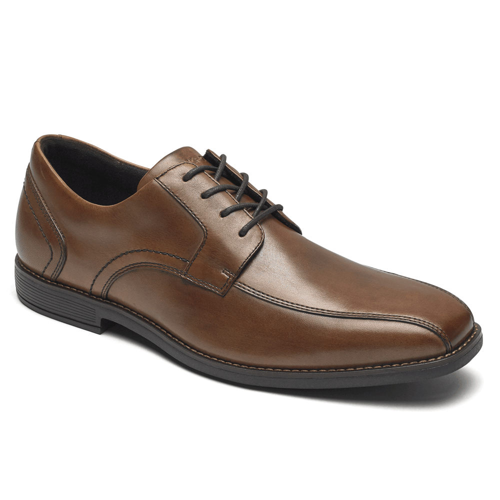 Rockport Mens Oxfords Brown - Slayter Bike Toe - UK 049-ZXEUTJ